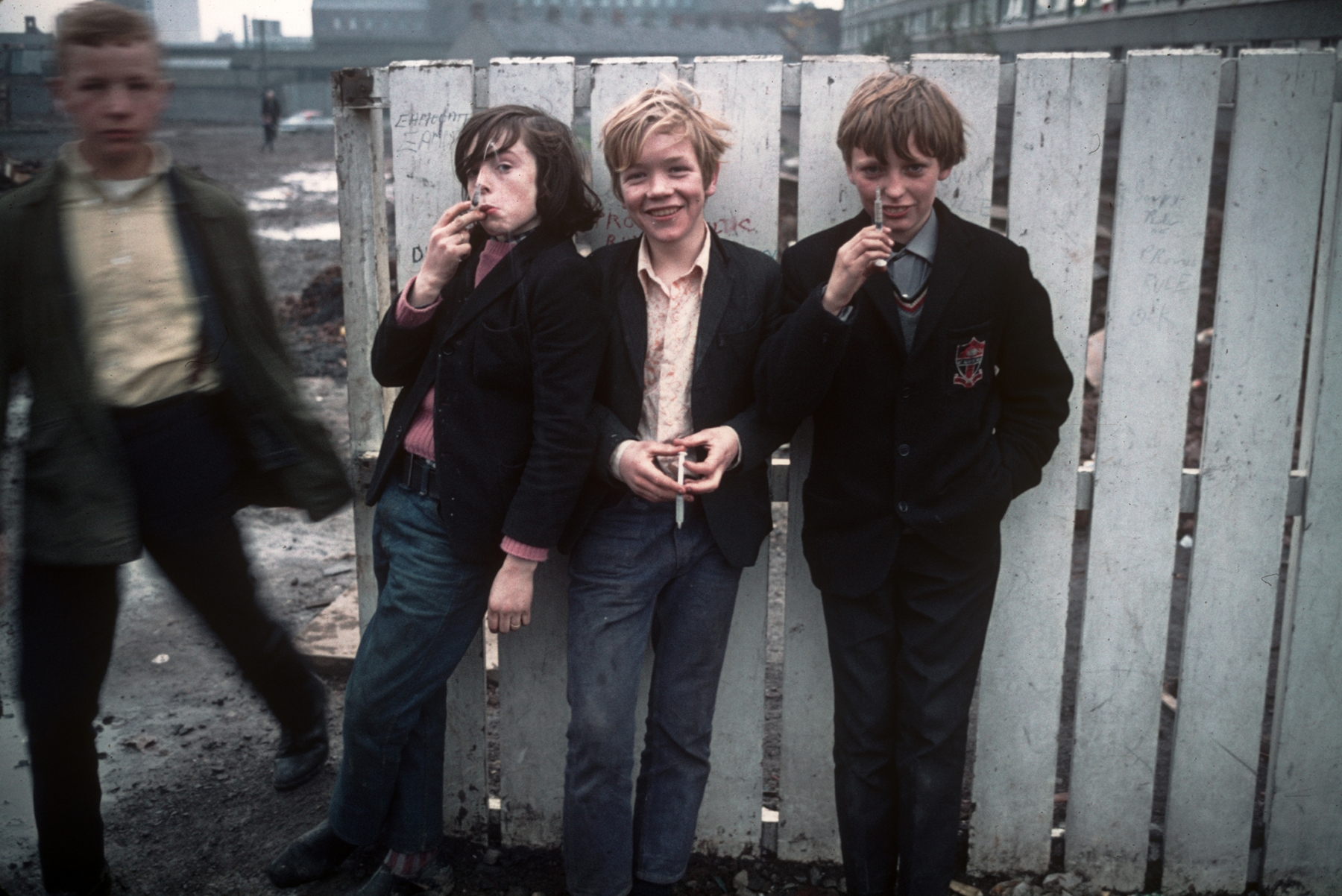 British schoolboys, 1970s